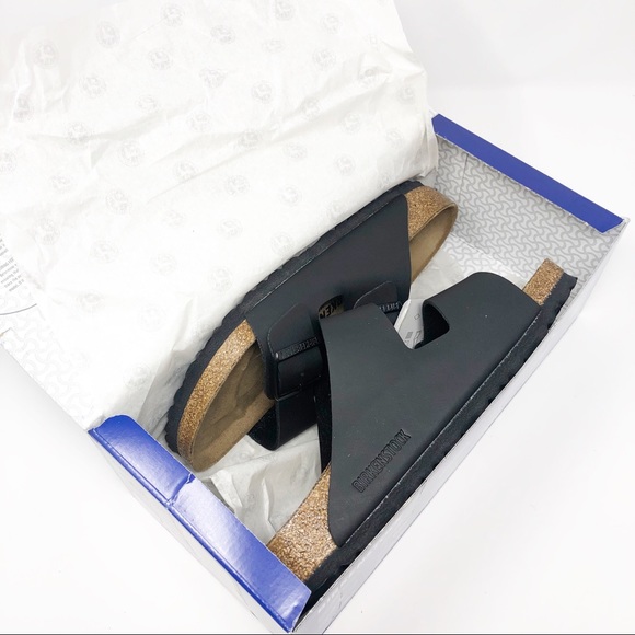 Birkenstock Arizona Black Sandals Shoes - Picture 7 of 8